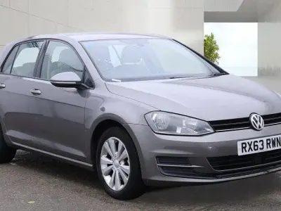 Used VW Golf VII SE 105 HP (77 kW) 2013 Grey Hatchback