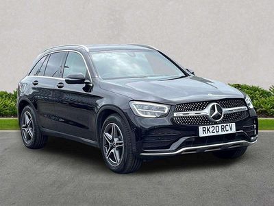 Begagnad Mercedes GLC220 AMG line 2020 Svart Kombi