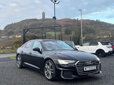 Used Audi A6 S-Line 300 HP (220 kW) 2020 Black Sedan