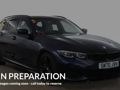 Used BMW M340 Comfort Edition 340 HP (250 kW) 2021 Blue Estate