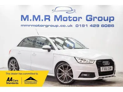 Used Audi A1 Black Edition 2016 White Hatchback