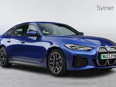 Used BMW i4 M Sport 246 kW (335 HP) 2023 Blue Sedan