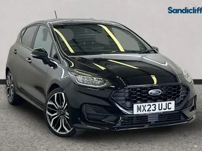 Used Ford Fiesta ST-Line X 100 HP (73 kW) 2023 Black Hatchback