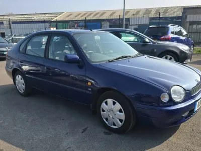 Used Toyota Corolla 109 HP (80 kW) 1997 Blue Hatchback
