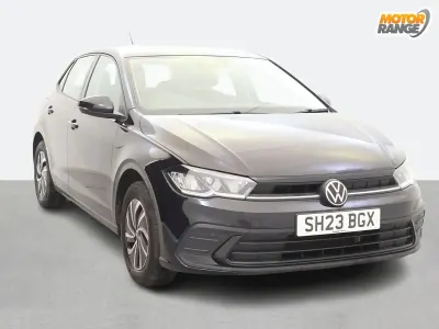 Used VW Polo Life 95 HP (69 kW) 2023 Black Hatchback