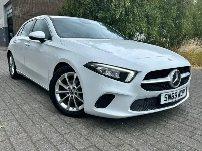 Used Mercedes A180 116 HP (85 kW) 2019 White Hatchback