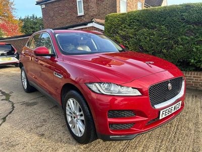 Used Jaguar F-Pace Portfolio 180 HP (132 kW) 2016 Red SUV