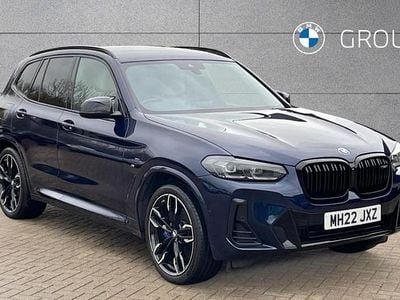 Blue Used 2022 BMW X3 M Sport SUV | £38,695 (Good price)