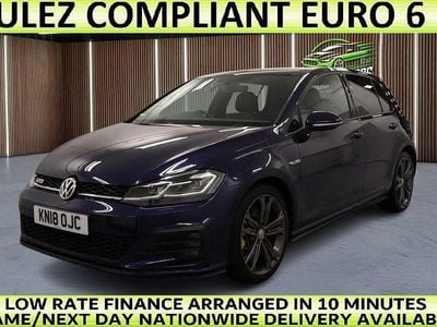 Blue Used 2018 VW Golf VII GTD Hatchback | £16,970 (Good price)