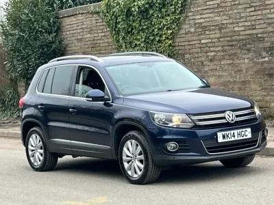 Second-hand VW Tiguan Match 2014 Albastru SUV