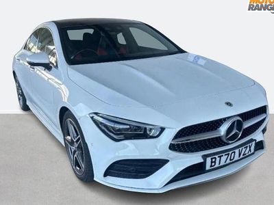 Used Mercedes CLA180 AMG Line Premium Plus 136 HP (100 kW) 2020 White Sedan