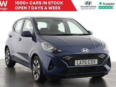 New Hyundai i10 Advanced 2025 Blue Hatchback