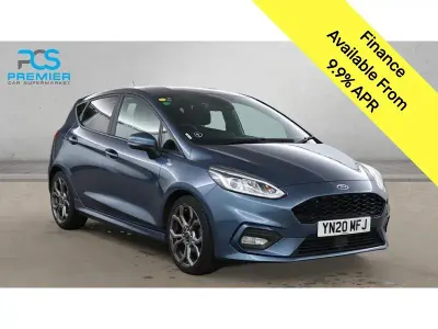 Used Ford Fiesta ST-Line 125 HP (91 kW) 2020 Chrome blue Hatchback