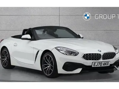 Begagnad BMW Z4 Sport Line 258 HK (189 kW) 2020 Vit Cab