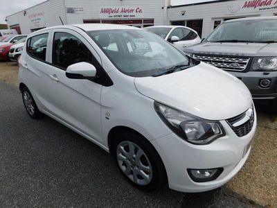 Used Vauxhall Viva 75 HP (55 kW) 2016 White Hatchback