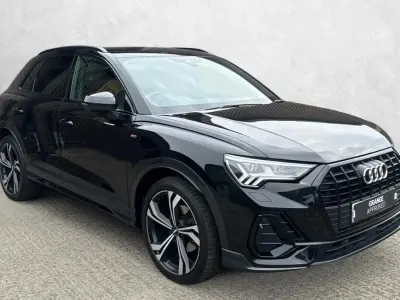 Used Audi Q3 S-Line 150 HP (110 kW) 2020 Black SUV