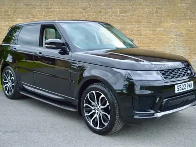 Gebraucht Land Rover Range Rover Sport HSE 300 PS (220 kW) 2022 Schwarz SUV