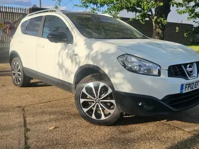 Used Nissan Qashqai N-TEC 141 HP (103 kW) 2012 White SUV