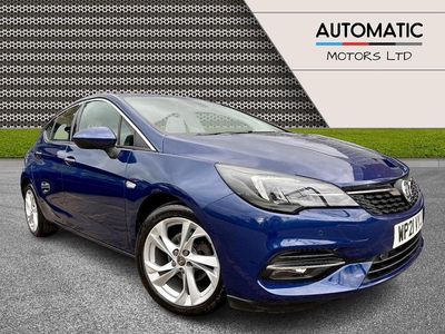 Used Vauxhall Astra SRi 145 HP (106 kW) 2021 Blue Hatchback