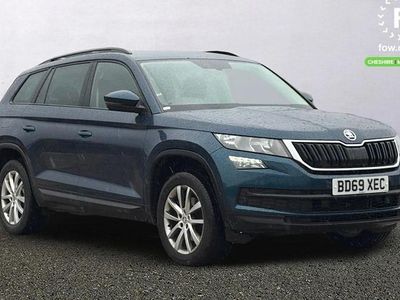 Used Skoda Kodiaq SE 150 HP (110 kW) 2019 Blue SUV
