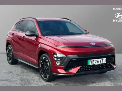 New Hyundai Kona N Line 160 kW (218 HP) 2026 Red SUV