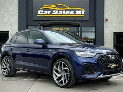 Used Audi Q5 S-Line 204 HP (150 kW) 2023 Blue SUV