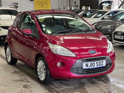 Used Ford Ka Zetec 69 HP (50 kW) 2010 Red Hatchback
