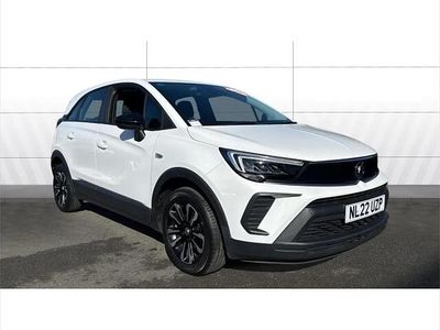 Used Vauxhall Crossland Design Edition 83 HP (61 kW) 2022 White SUV