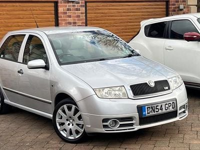 Used Skoda Fabia vRS 2004 Silver Hatchback
