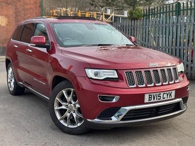 Used Jeep Grand Cherokee Summit 2015 Red SUV