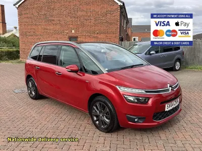 Used Citroën Grand C4 Picasso Exclusive 115 HP (84 kW) 2014 Red MPV