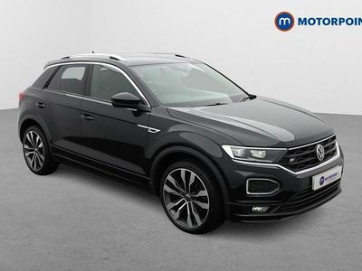 Black Used 2020 VW T-Roc R-line SUV | £18,999 (Fair price)