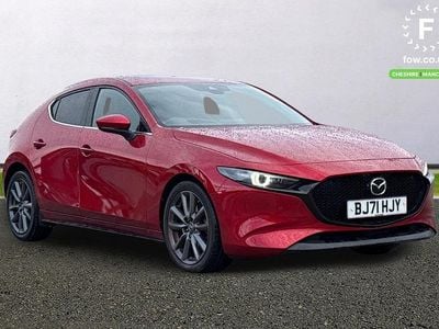 Red Used 2021 Mazda 3 Inclusive Hatchback | £16,799 (Fair price)