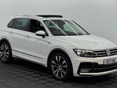 Used VW Tiguan R-line 150 HP (110 kW) 2017 White SUV