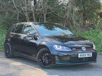 Used VW Golf VII GTI 2015 Black Hatchback
