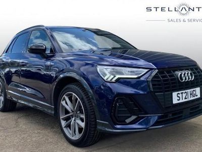 used Audi Q3 1.5 TFSI COD 35 BLACK EDITION EURO 6 (S/S) 5DR PETROL FROM 2021 FROM WALTON ON THAMES (KT121RR) | SPOTICAR