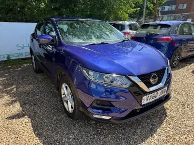 Used Nissan Qashqai Acenta Premium 2019 Blue SUV