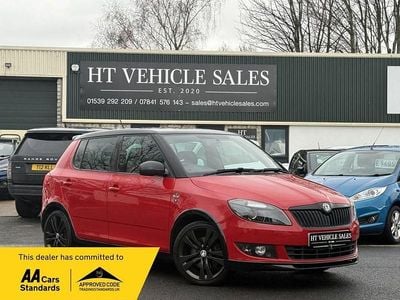 Used Skoda Fabia Monte Carlo 105 HP (77 kW) 2011 Red Hatchback