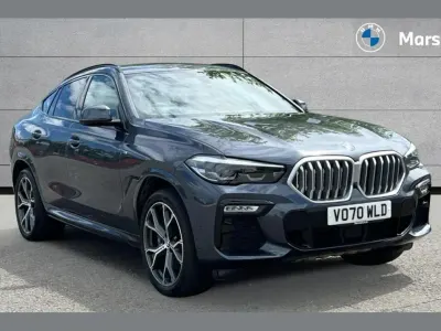 Used BMW X6 M Sport 265 HP (194 kW) 2020 Arctic grey SUV