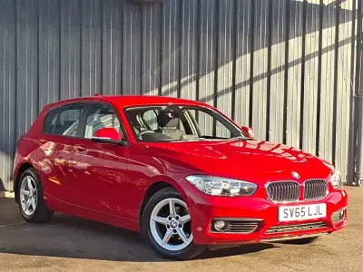 Used BMW 118 Performance 136 HP (100 kW) 2015 Red Hatchback