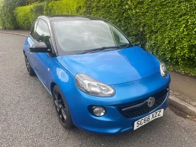 Used Vauxhall Adam S 70 HP (51 kW) 2016 Blue Hatchback