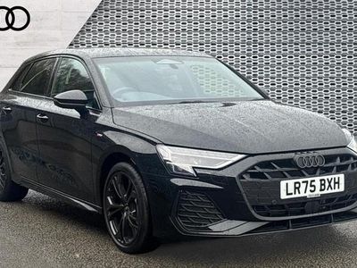 Black Used 2025 Audi A3 e-tron S-Line Hatchback | £32,834