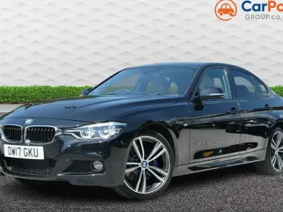 Used BMW 320 M Sport 2017 Black Sedan