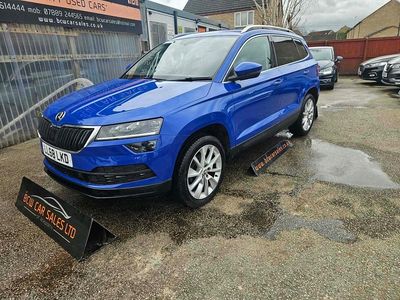 Used Skoda Karoq SE L 150 HP (110 kW) 2019 Blue SUV
