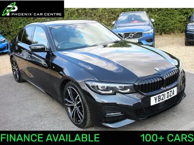 Used BMW 320e M Sport 2021 Black sapphire metallic paint Sedan