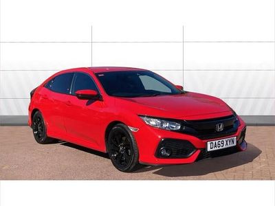Used Honda Civic SR 126 HP (92 kW) 2019 Red Hatchback