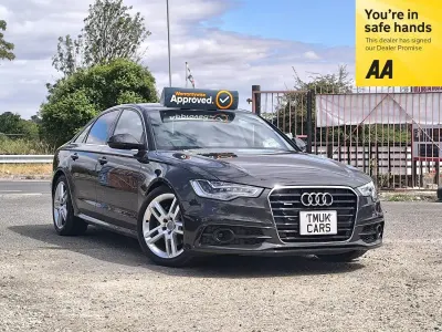 Used Audi A6 S-Line 2015 Grey Sedan