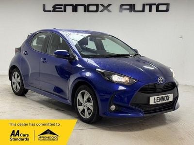 Used Toyota Yaris Hybrid 2024 Blue Hatchback