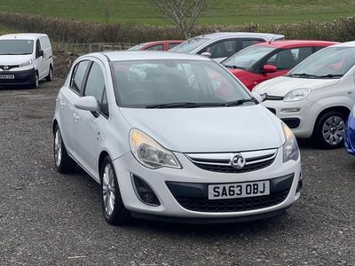 Used Vauxhall Corsa 2013 White Hatchback