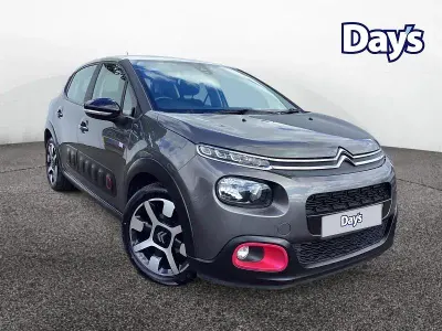 Used Citroën C3 PureTech 82 HP (60 kW) 2018 Grey Hatchback